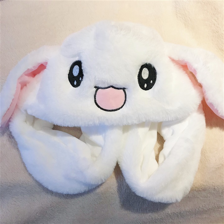 움직이는 토끼모자(월리샵 언론 인터뷰/드라마 소품 협찬/이선빈/아이유/트와이스/이국주/워너원/위너/레드벨벳/에이핑크 등등