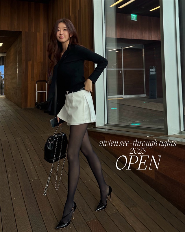 비비안 시스루 타이즈2025 X 은교