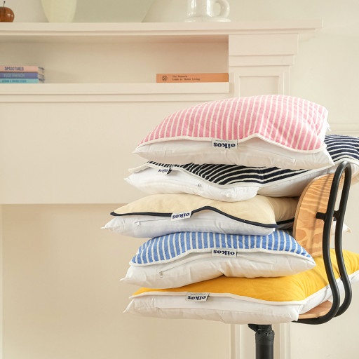 ‘오이코스' 테리벤딩 누빔 베개패드 12 color