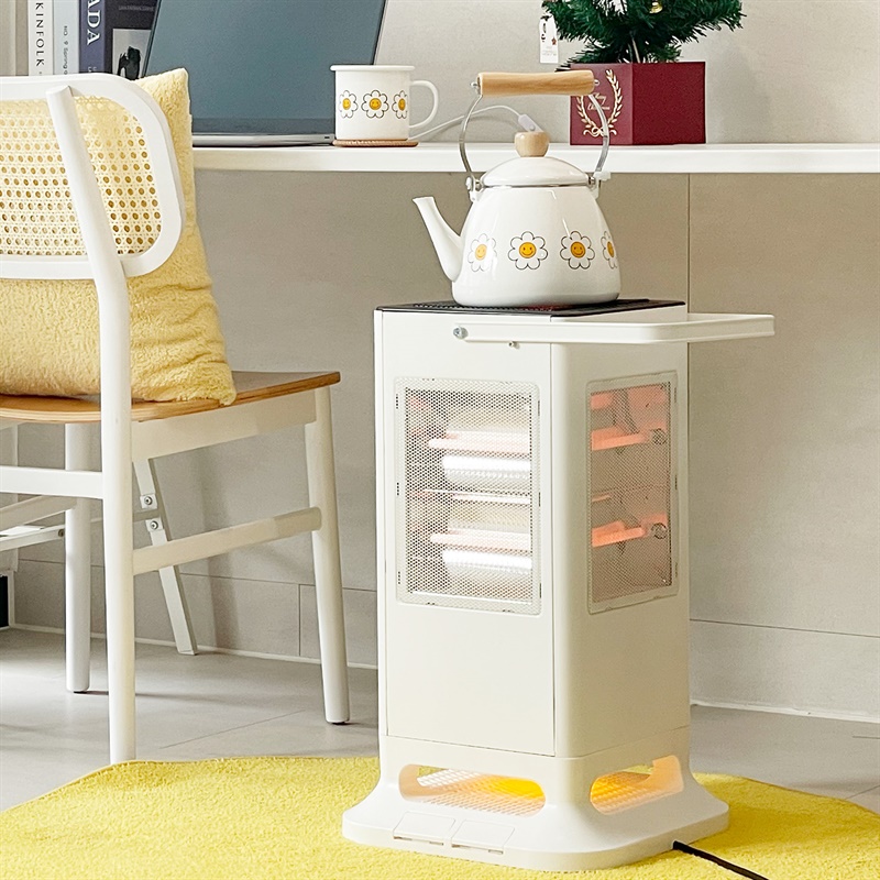 '데코아르' 모멘텀 전기 오방난로 (발터치 편리조작+무드등 기능)