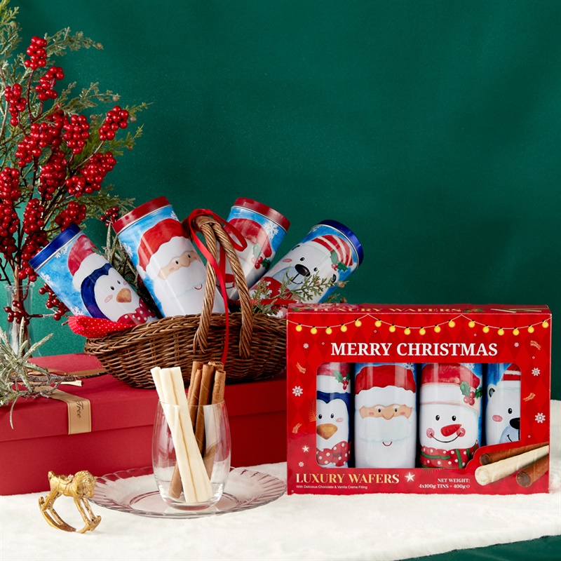  크리스마스 "럭셔리 웨이퍼 5종 세트"