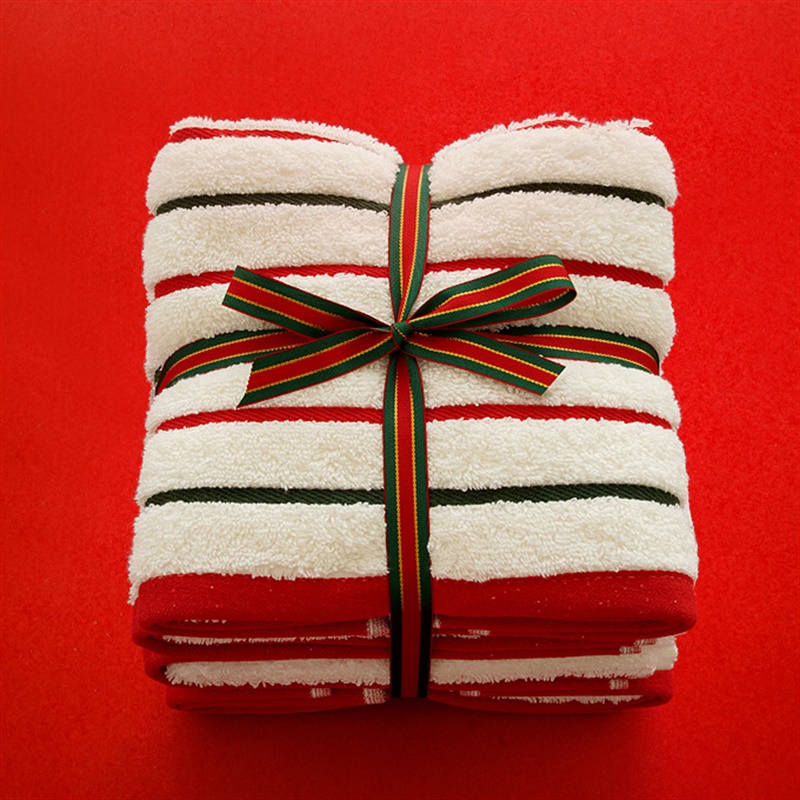 타월톡톡 "크리스마스&  홀리데이 " 수건 10장 세트