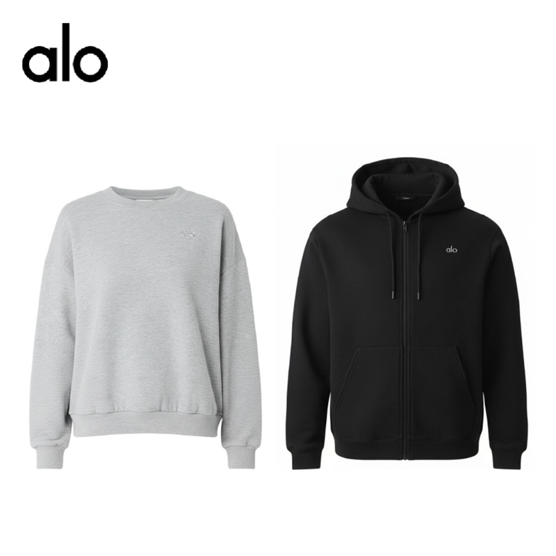 [예맘네 공구] "알로" 풀오버 맨투맨 & 풀지퍼 후드집업