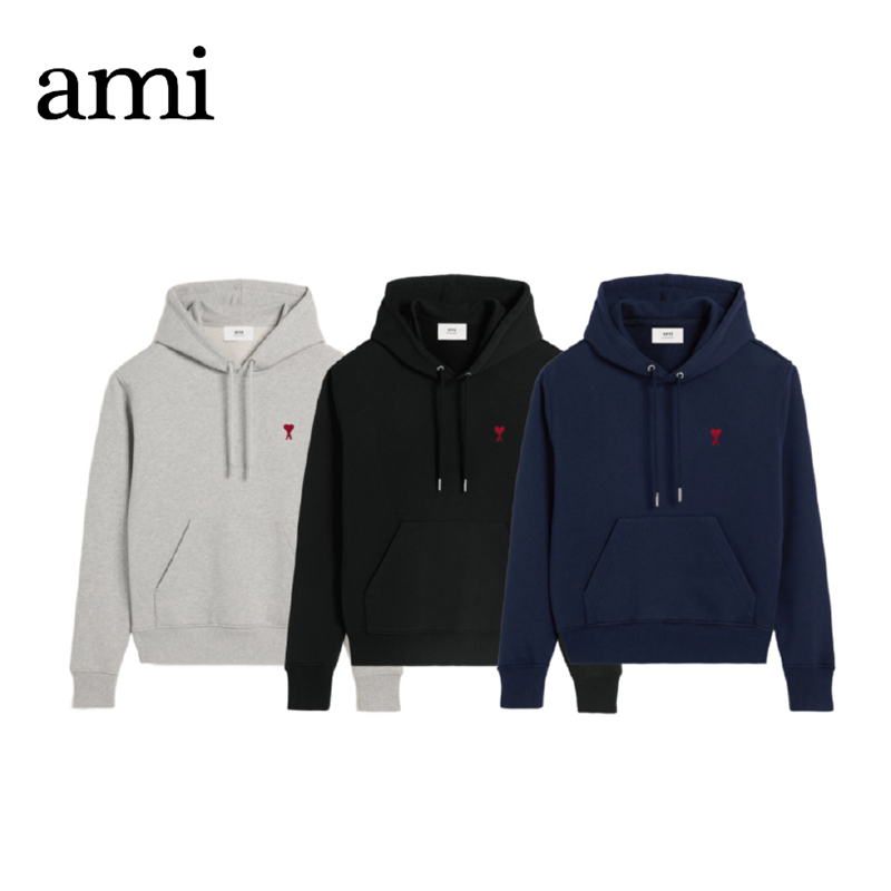 (가격인하)아미' 스몰로고 후드티