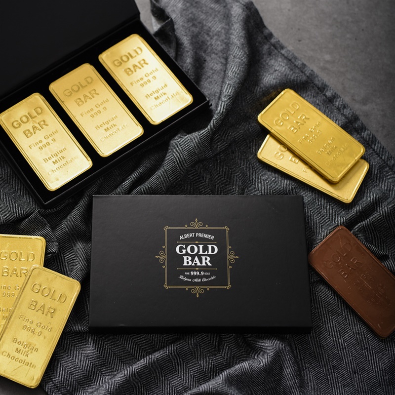 "알버트" 클래식 골드바 초콜릿 세트 1+1