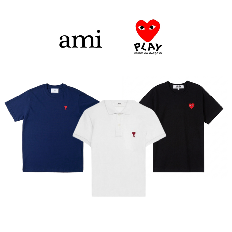 특가! "아미 & 꼼데가르송" 인기 반팔 3종