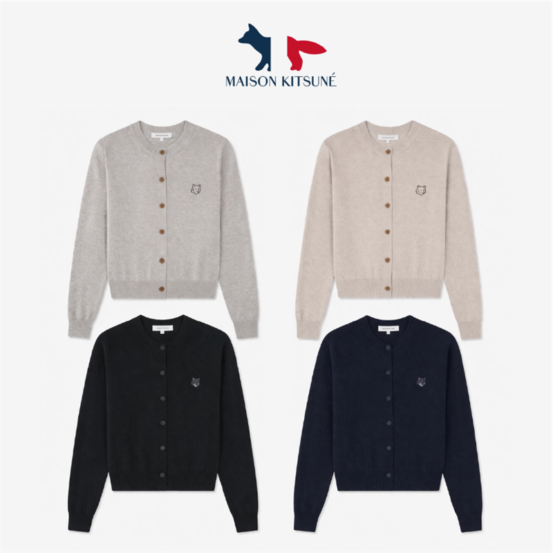 [예맘네 공구] "메종키츠네" 여성 볼드 가디건 open