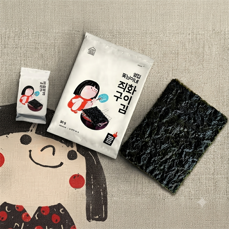 [세트구성] "옆집 꽃님이네" 전장김&도시락김