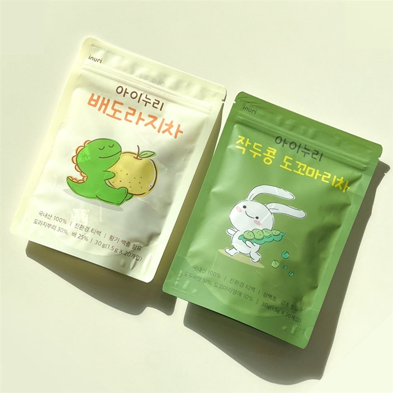 [아이누리] 작두콩 도꼬마리차 & 배도라지차