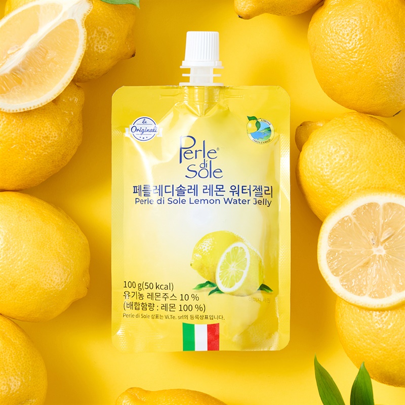 [페를레디솔레] 포지타노 레몬 워터젤리