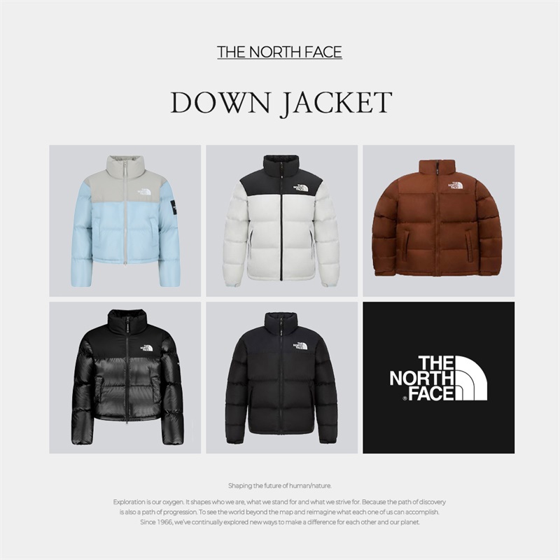 희정 X 노스페이스 패딩 매장판