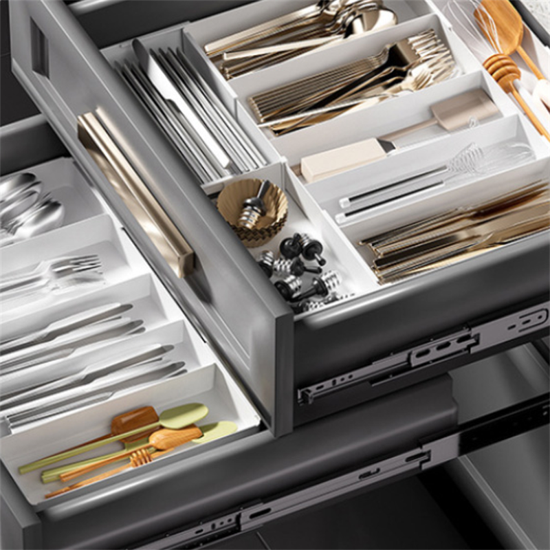 길이조절 칸막이 서랍 정리함