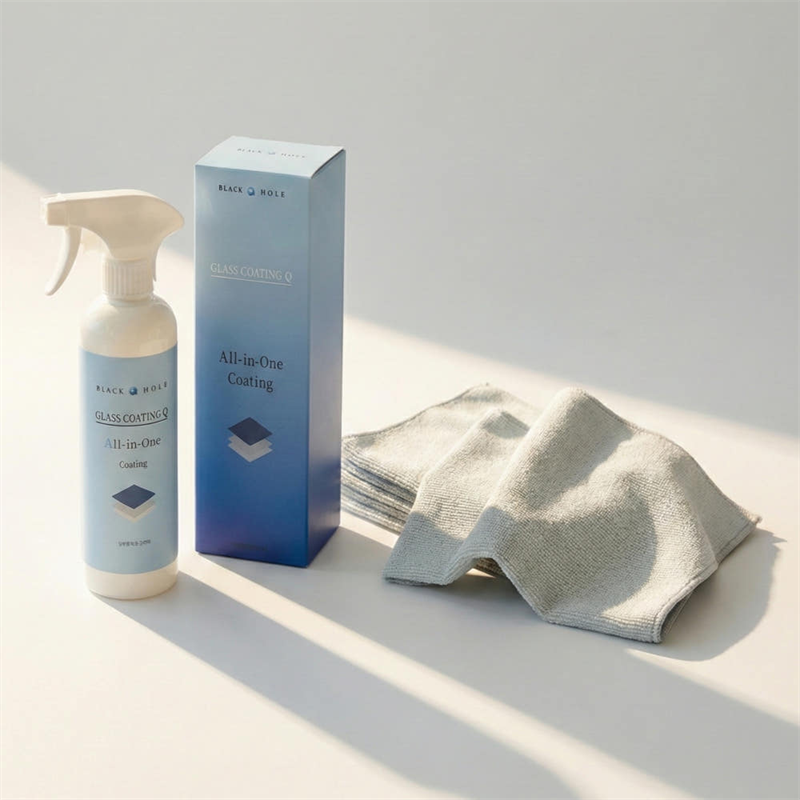 블랙홀 글라스 코팅큐