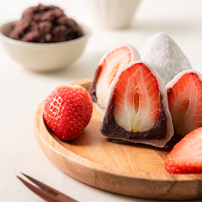 [러브로랑] 생딸기 수제 모찌🍓