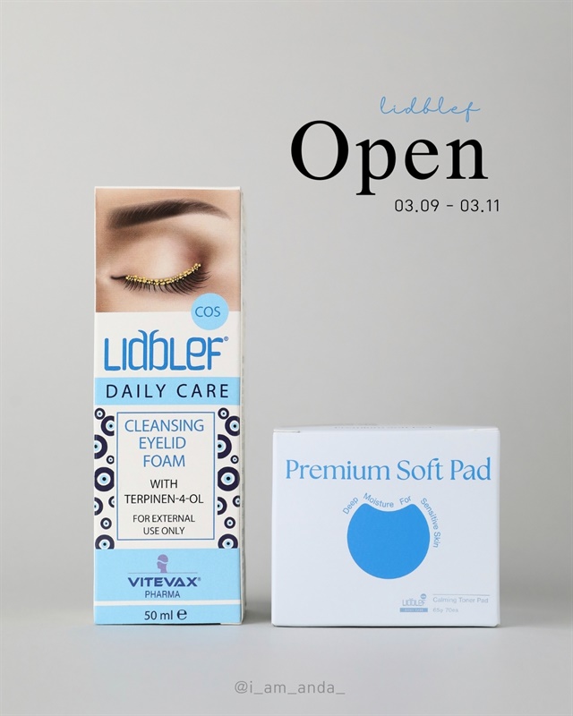 눈꺼풀 세정제 리드블레프(03.09-03.11)