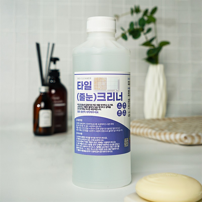 청소가 즐거워지는 마법
"타일(줄눈)클리너 & 올클리너"