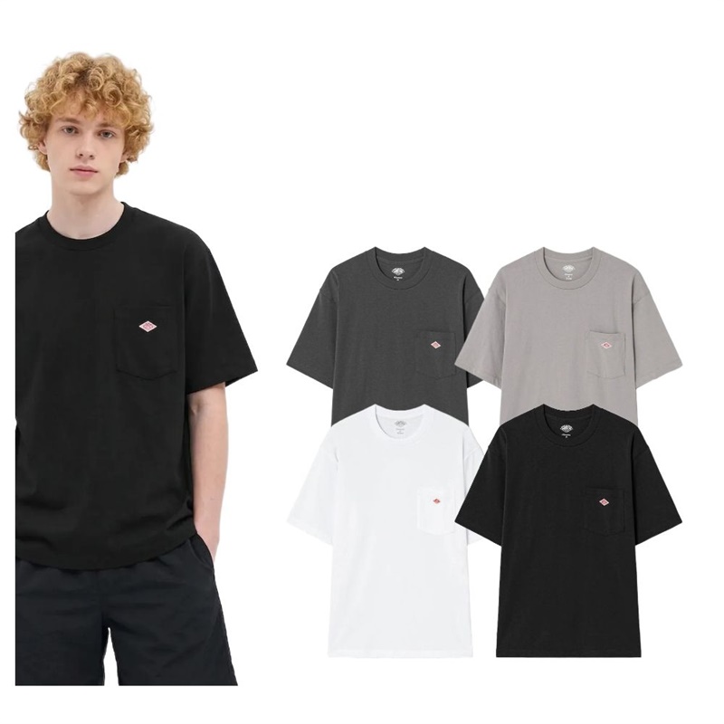 단톤 포켓 반팔 티셔츠										