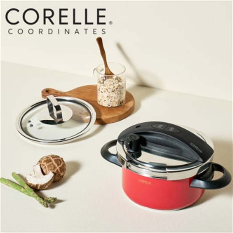 [투찬이네X코렐] 코디네이츠 원터치 압력밥솥 2IN1