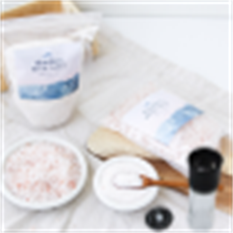 히말라야 핑크솔트 굵은 소금 300g+고운 소금 300g (그라인더 1개) 
