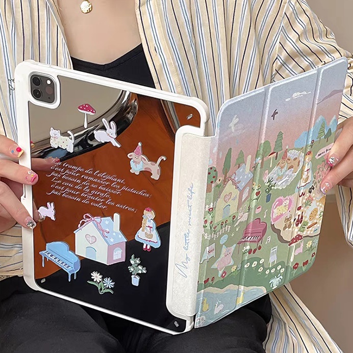 피크닉 미러 아이패드케이스