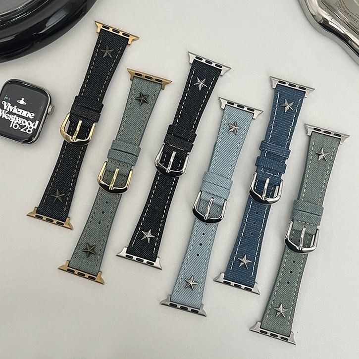데님 찡 애플워치 스트랩