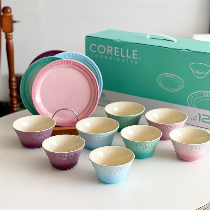 코렐 브리즈스톤 12p 혼합세트