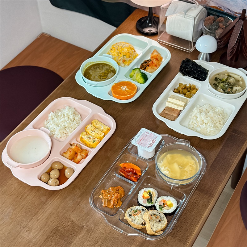 에코젠 냠냠식판&볼 세트 / 트라이탄 식판&볼 세트 공구 이미지