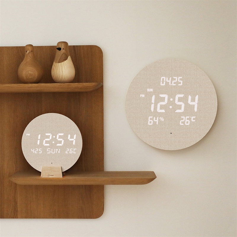 275. 무선 LED 무소음 시계