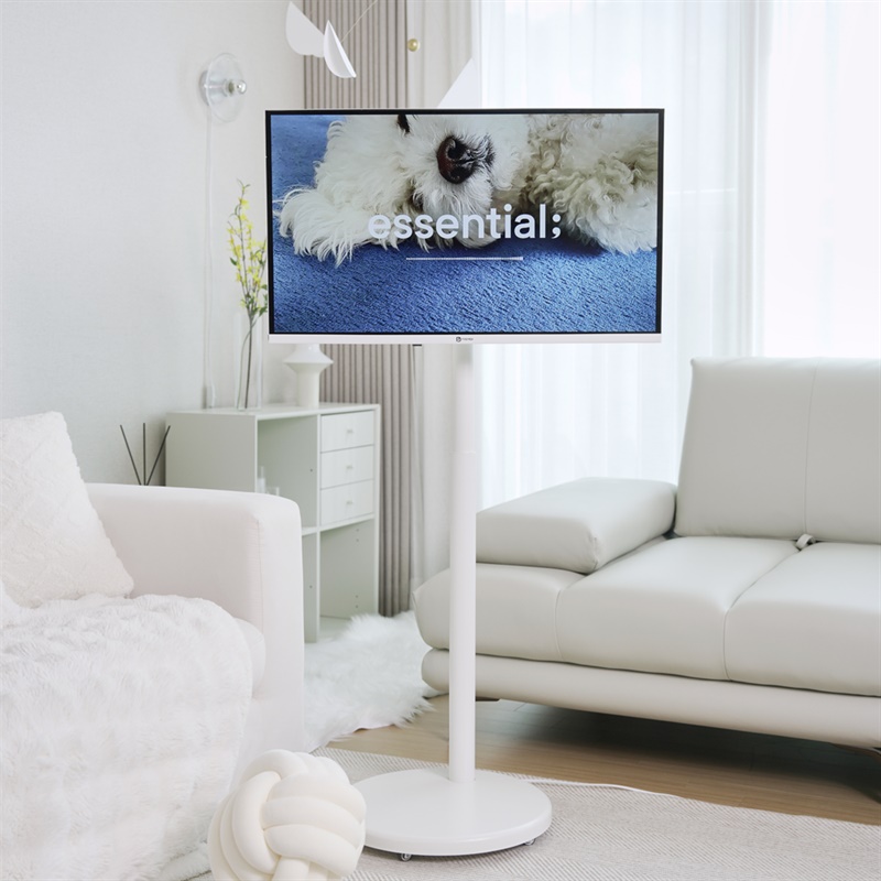 (★유선) 스마트TV + 이동식 거치대 세트