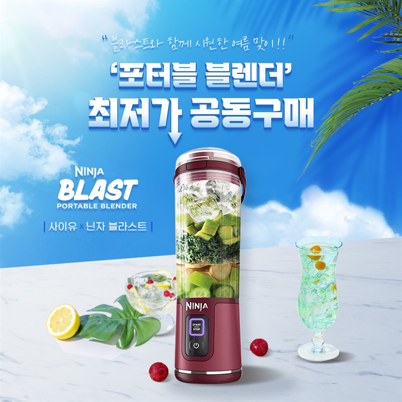 [사이유]닌자 블라스트 무선 블렌더  공/동/구/매