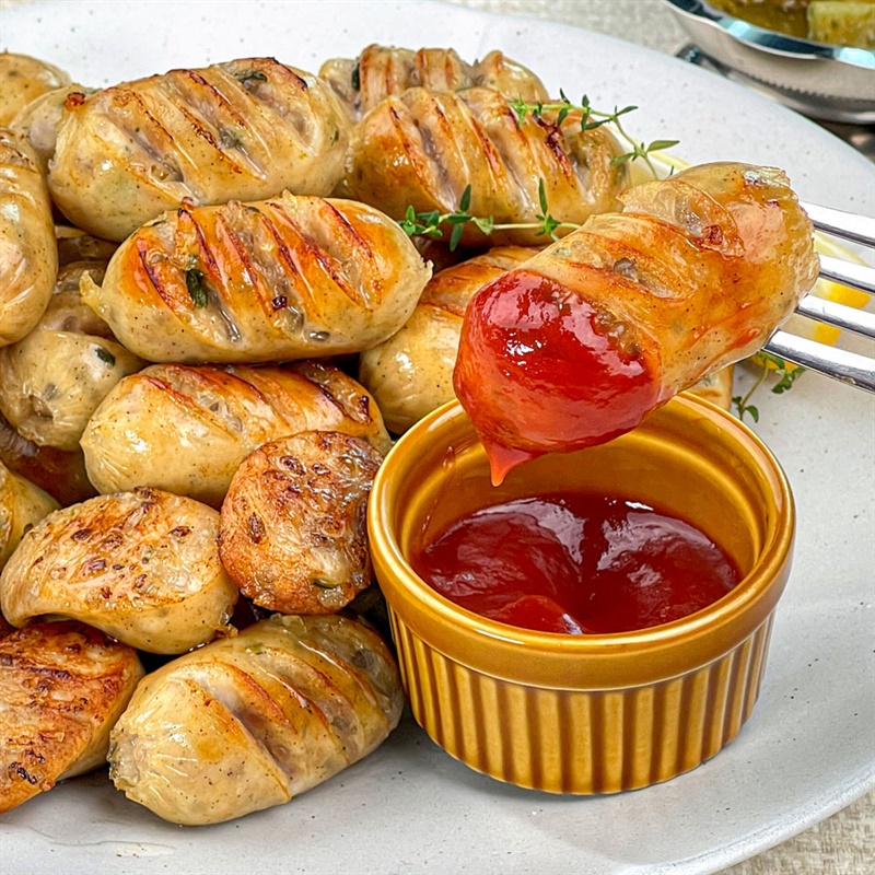 금상첨화 프리미엄 만두 쏙~ 소세지 2종