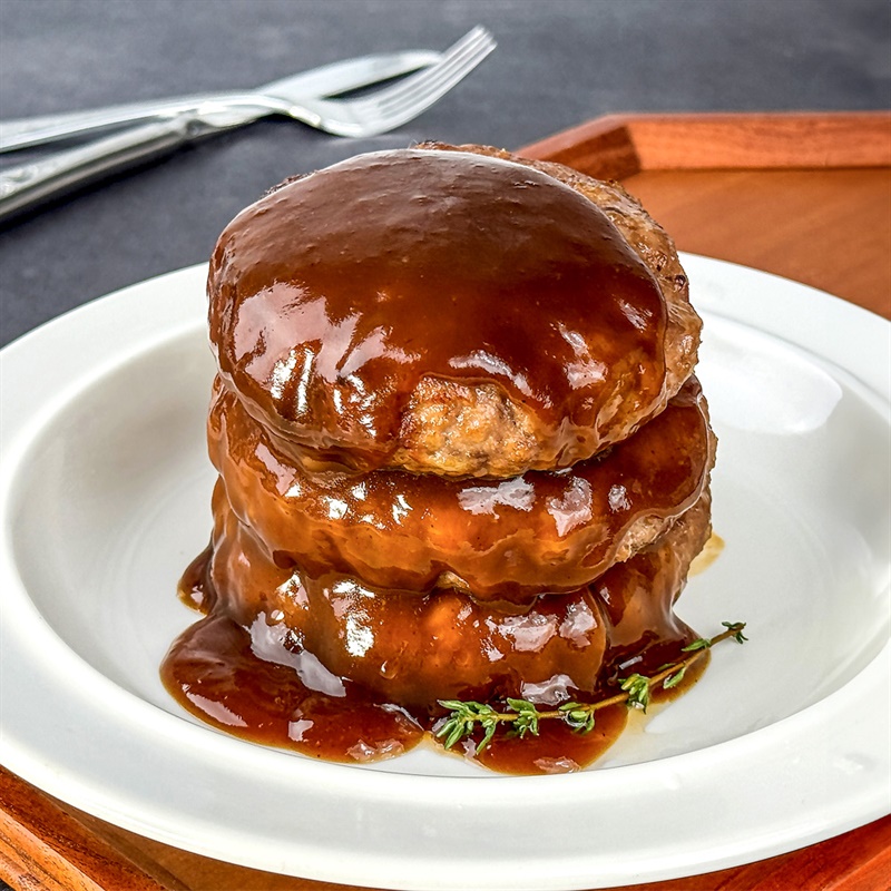 홈스토랑 명작 한돈 수제 함박스테이크 1팩 (함박2개+데미소스2개)