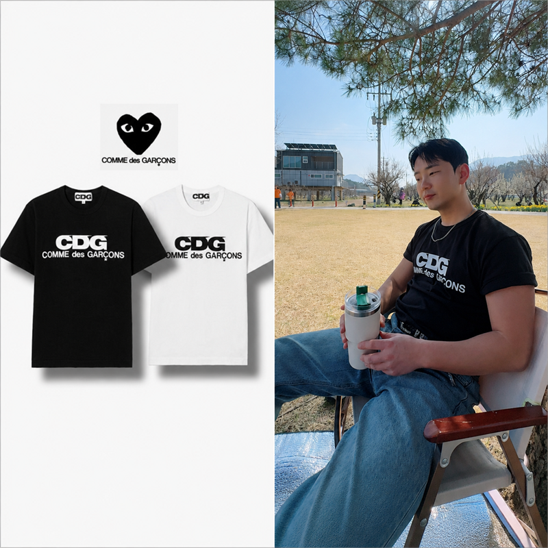 꼼데가르송 CDG  남녀공용 반팔티