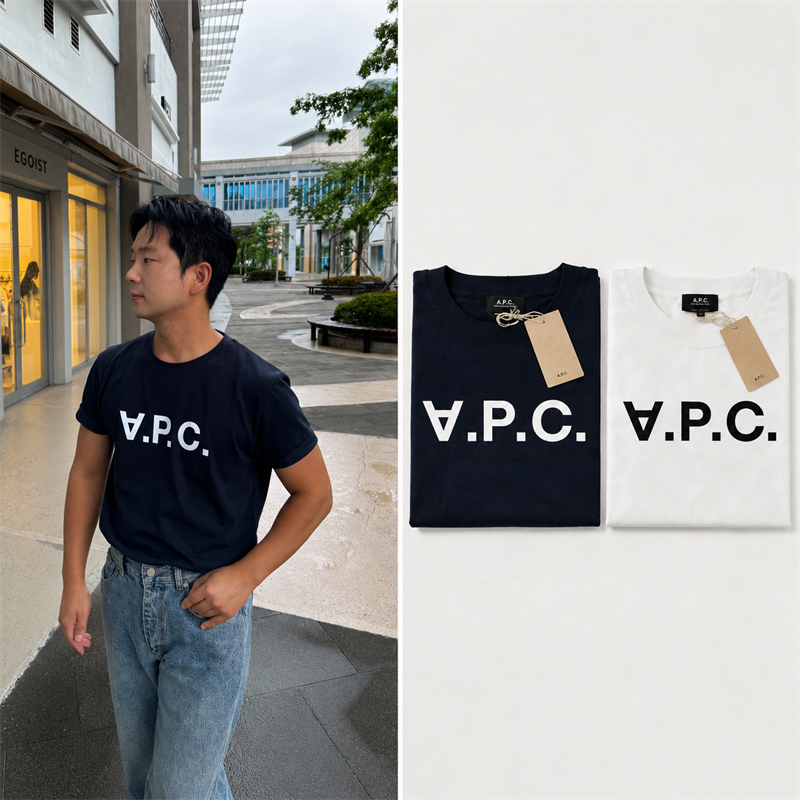 아페쎄(A.P.C) 빅로고 반팔티 남녀공용
