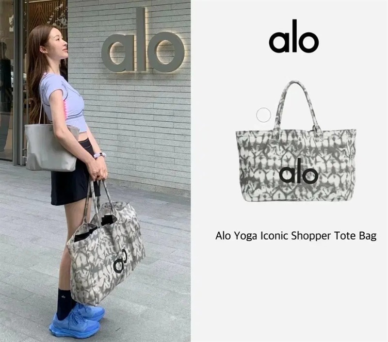 알로(Alo) 아이코닉 쇼퍼 토트 백
